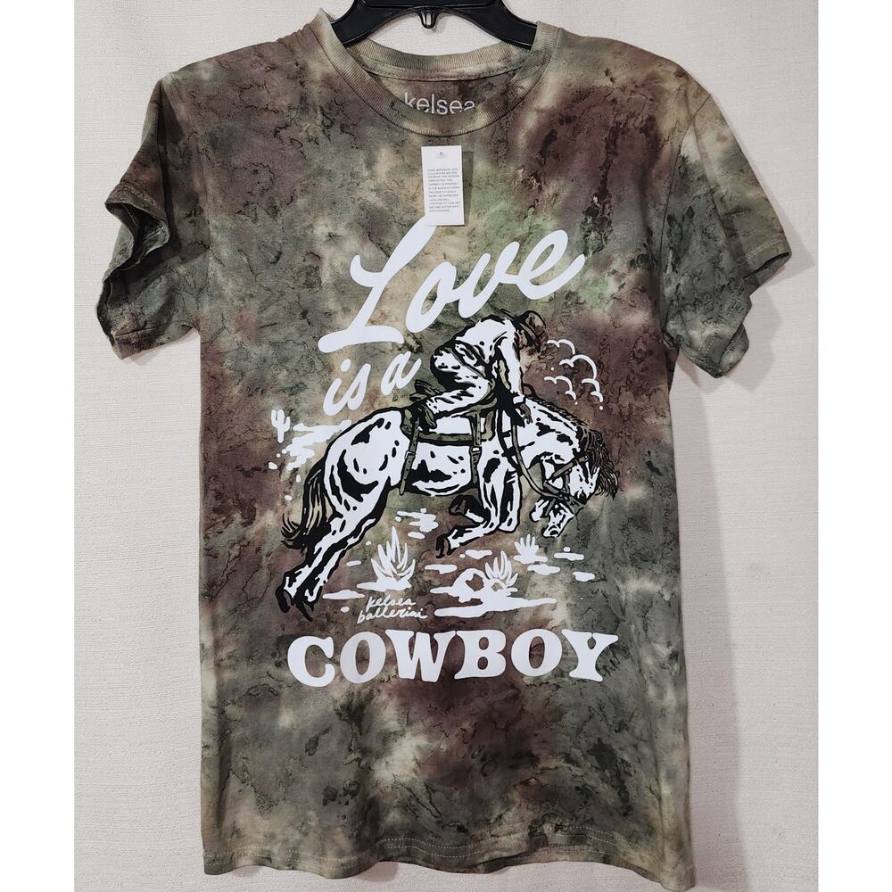 Love is a cowboy women's shirt